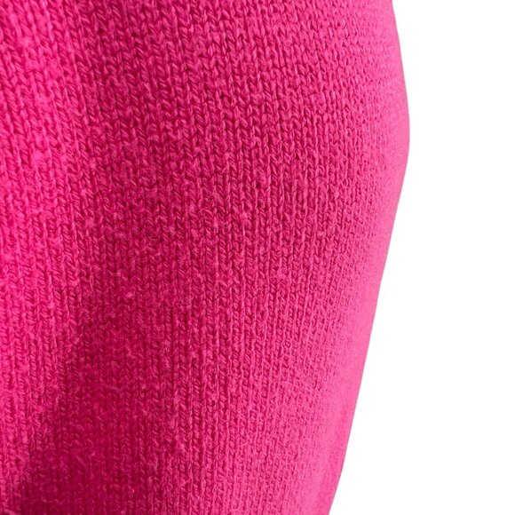 French Connection Puff Sleeve Turtleneck Sweater Pink Size Small - Picture 7 of 11